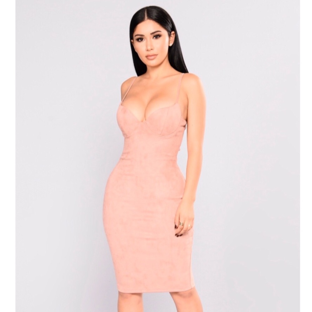 Fashion Nova Suede Dress